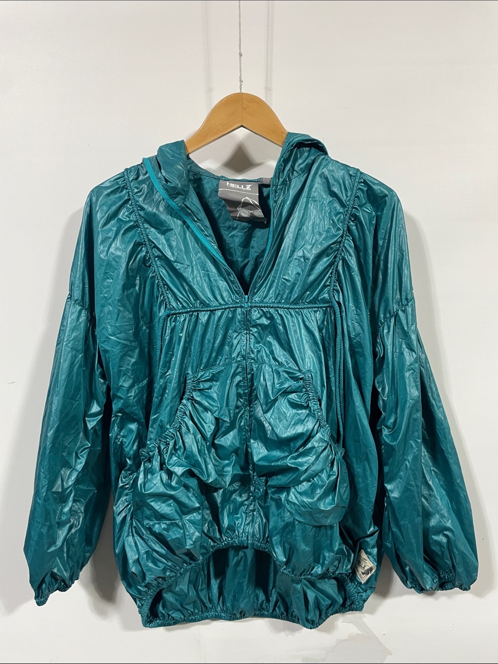 Hellz Teal Windbreaker Jacket - Men's Lightweight Windbreaker